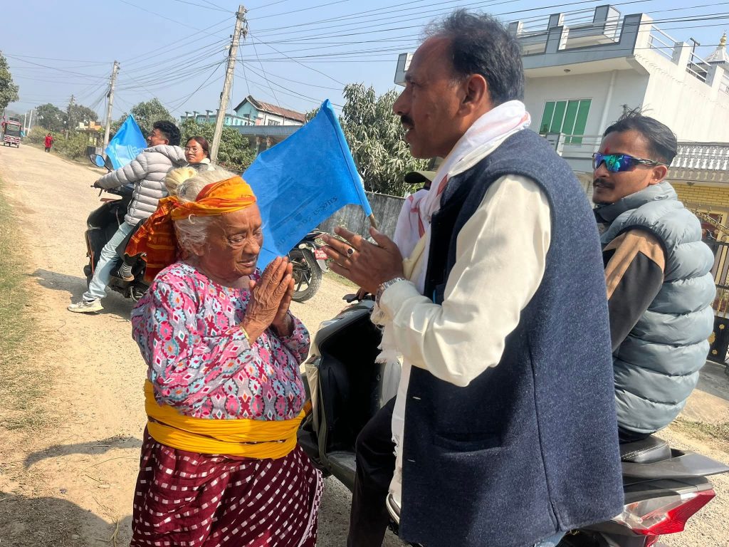 घरदैलो अभियान सुरु गर्दै नरेन्द्र गुप्ताले भने; जनतामा उत्साह छ